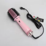 ENZO EN-6214 Brosse Volumisante – Sèche-cheveux et lisseur 2 en 1 pour un coiffage professionnel