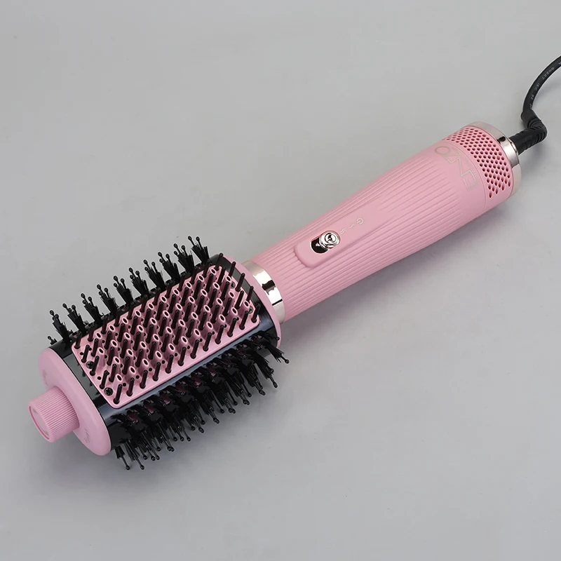 ENZO EN-6214 Brosse Volumisante – Sèche-cheveux et lisseur 2 en 1 pour un coiffage professionnel