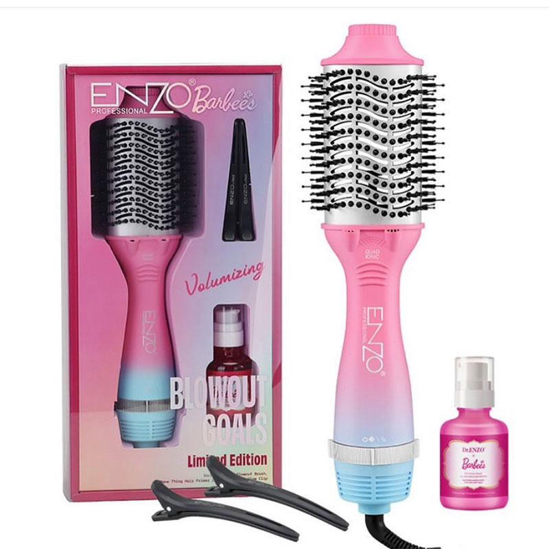 ENZO EN-752 Brosse Barbie Enzo avec Technologie Nano-Titane 1500W Limited Edition ( Édition limitée )