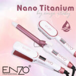 ENZO Platinum Collection EN-3132 – Coffret de coiffure 5 en 1 pour une brillance et un soin professionnels