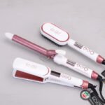 ENZO Platinum Collection EN-3132 – Coffret de coiffure 5 en 1 pour une brillance et un soin professionnels