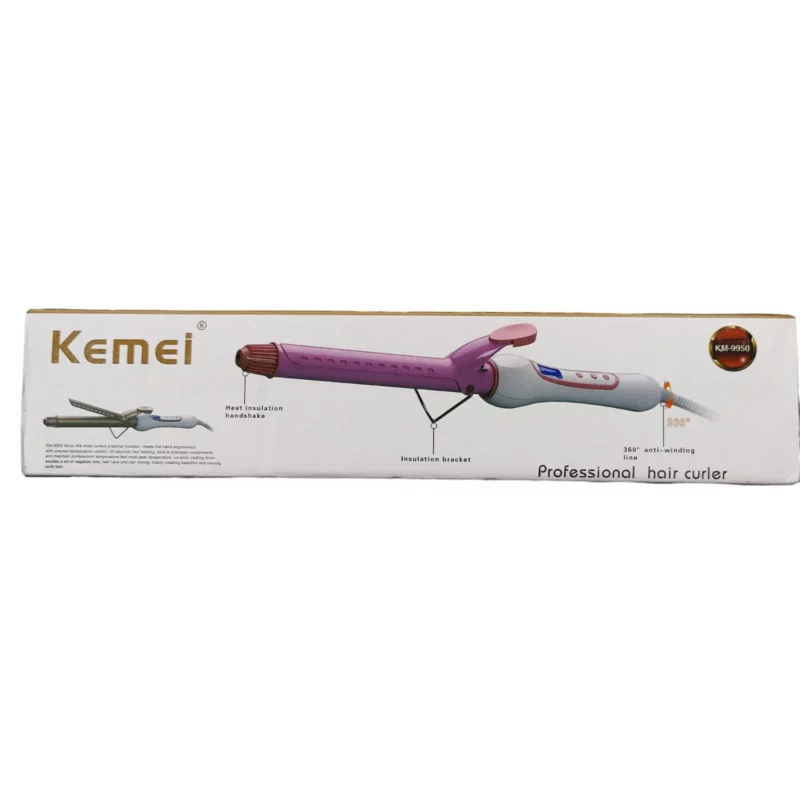 Kemei KM-9950 Digital Hair Curler – Fer à Boucler Professionnel PTC Céramique
