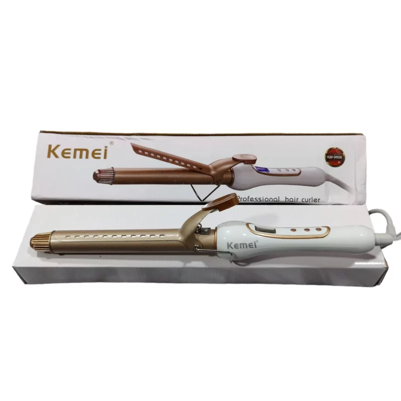 Kemei KM-9950 Digital Hair Curler – Fer à Boucler Professionnel PTC Céramique