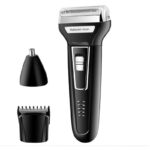 Kit Tondeuse & Rasoir À Cheveux Rechargeable - 3 In 1 km-6558