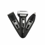 Kit Tondeuse & Rasoir À Cheveux Rechargeable - 3 In 1 km-6558