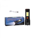 Lampe de Poche BX-P13 avec Éclairage Latéral LED et Puissant LED JDT50 (2000 Lumens)
