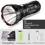 Lampe de poche LED longue portée aste, torche haute luminosité, lanterne de camping, lampe à main extérieure, haute puissance, injuste, SG, SST40