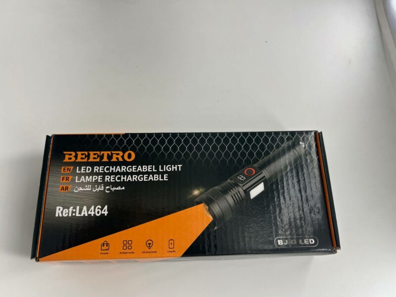 Lampe de Poche LED Puissante à Longue Portée LA 464 BEETRO