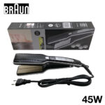 Lisseur à Vapeur braun BR-3548 - Plaques Nano-Céramique - Noir