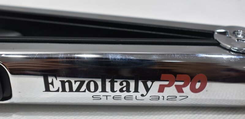 Lisseur professionnel ENZO PRO Steel EN-3127 - 985°F Technologie EP et Ionic chromé En acier inoxydable
