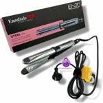 Lisseur professionnel ENZO PRO Steel EN-3127 - 985°F Technologie EP et Ionic chromé En acier inoxydable