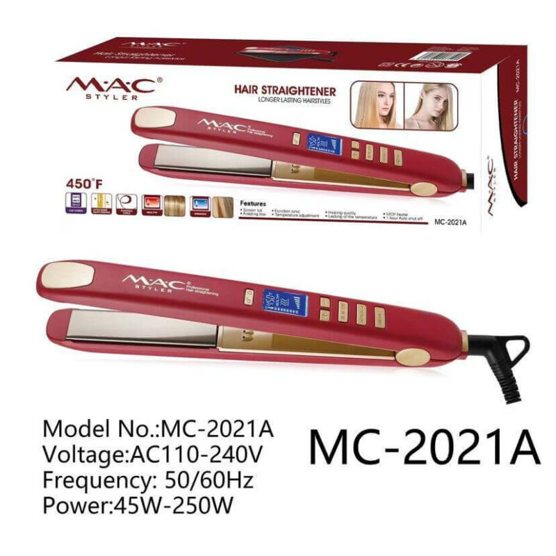 MAC STYLER Lisseur MC-2021A - céramique et titane 450F