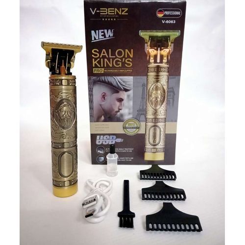 Tondeuse rechargeable professionnelle V-Benz V-6063 – Style et précision à portée de main