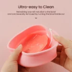 Chauffe-Paraffine Portable Pliable en Silicone, Appareil d'Avertissement, Épilation Corporelle, SPA, Pot pour Voyage, 400ml