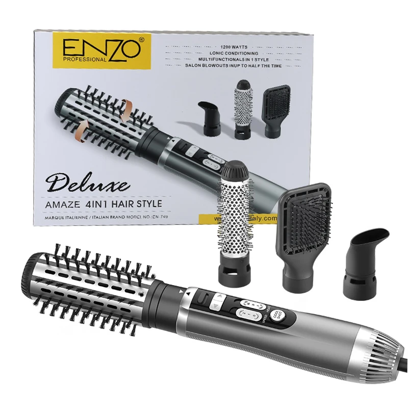 Sèche-cheveux ENZO EN-749 brosse retative 5 en 1 multifonction