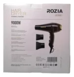 Sèche-cheveux professionnel ROZIA – 9000 Watts, air chaud et froid