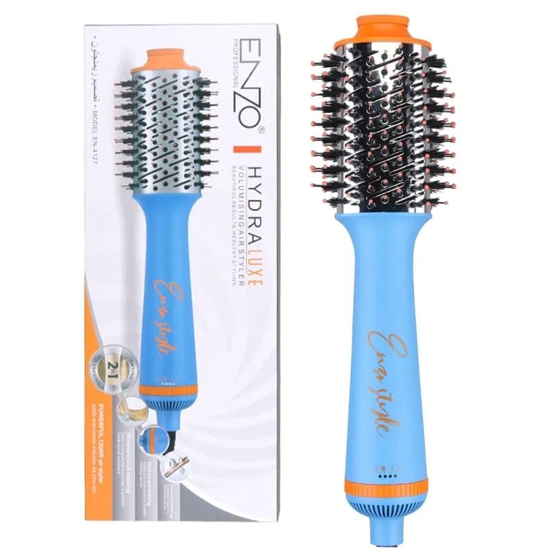 Enzo EN-4127 Hydraluxe Brosse Soufflante Professionnelle Sèche-Cheveux et Lisseur 2 en 1