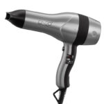 Enzo EN-6030 Sèche-Cheveux Professionnel – 3000W, Puissant et Léger - rouge - gris