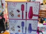 Enzo EN-6316 Pack Coiffure 3 en 1 – Sèche-Cheveux, Brosse Lissante, Fer à Boucler