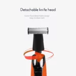 Kemei KM-1910 Rasoir Électrique Imperméable – 600 mAh, Rechargeable, Tête Flottante Triple