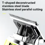 Kemei KM-2281 tondeuse à cheveux électrique LCD affichage numérique rasoir barbier gravure conception Portable professionnel Machine de découpe