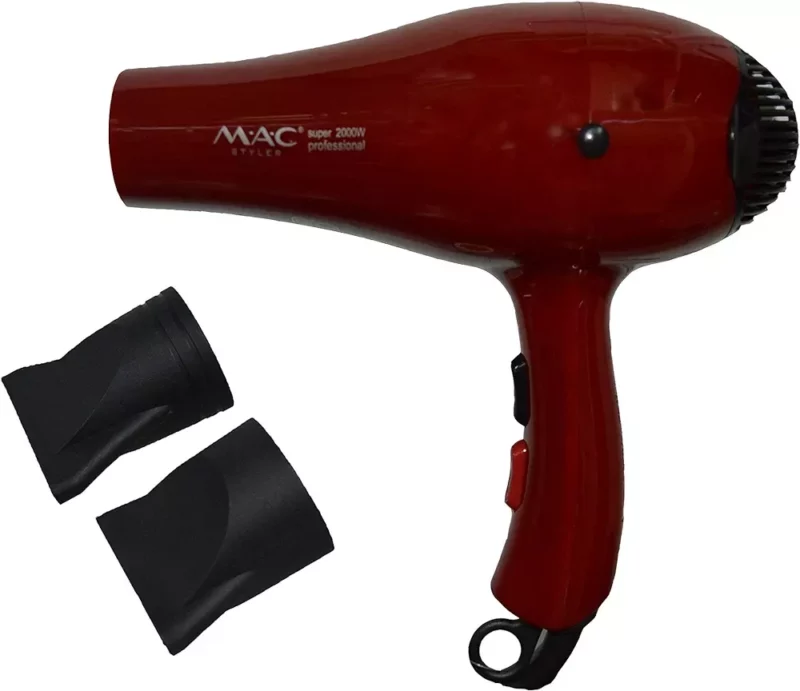 Mac Styler MC-803 Sèche-cheveux – Moteur AC Professionnel 2000W – Haute Performance