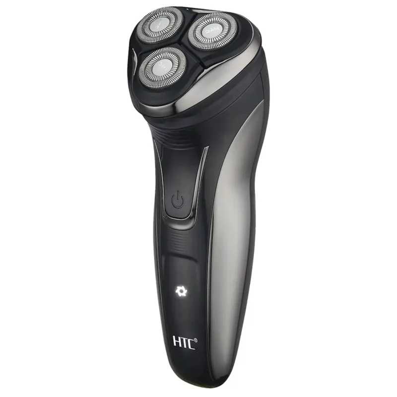 Rasoir Électrique HTC GT-626 – Tête Rotative 3D, Rechargeable, Étanche, Lames en Acier Inoxydable
