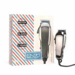 Tondeuse à Cheveux et Barbe Enzo EN-5052 – Sans Fil, Rechargeable, Lames Précises, Affichage LED