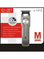Tondeuse à Cheveux et Barbe ENZO Professional EN-1412 – Lames T en Acier Inoxydable, Rechargeable, 120 min d’Autonomie​