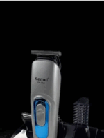 Tondeuse Multifonction 13-en-1 Kemei KM-3521 – Sans Fil, Recharge USB, Lames Acier Inoxydable​