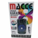 Baf Bluetooth Karaoké LED RGB NS-023 – portable avec micro et batterie 4400 mAh