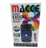 Baf Bluetooth Karaoké LED RGB NS-023 – portable avec micro et batterie 4400 mAh