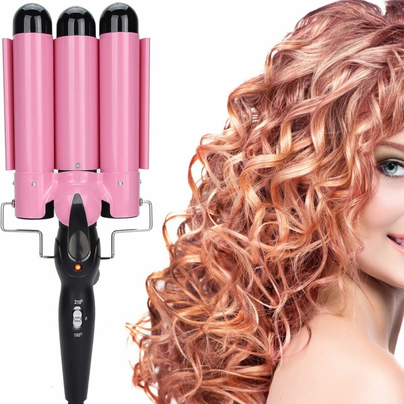 Boucleur 3 rouleaux ENZO WAVES EN-1967 - Rose