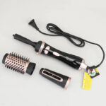 Coffret Coiffant ENZO EN-755 – Brosse Sèche-Cheveux 7-en-1 – 1500W – Technologie Ionique – Accessoires Interchangeables