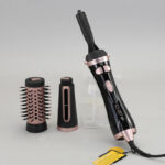 Coffret Coiffant ENZO EN-755 – Brosse Sèche-Cheveux 7-en-1 – 1500W – Technologie Ionique – Accessoires Interchangeables