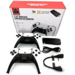 Console jeux M8 Pro Game Stick – Console de jeu rétro HDMI 4K avec 20 000+ jeux, manettes sans fil 2.4G, émulateurs PS1/GBA/Arcade