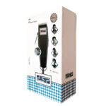 DSP 90009 – Tondeuse professionnelle filaire 9W, lames en acier inoxydable, 4 sabots de coupe
