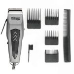 DSP 90013 – Tondeuse professionnelle filaire 220V, lames en acier inoxydable, autonomie 160 minutes
