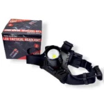 DT-808-540 – Lampe frontale LED rechargeable, bandeau ajustable, étanche
