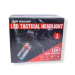 DT-808-540 – Lampe frontale LED rechargeable, bandeau ajustable, étanche