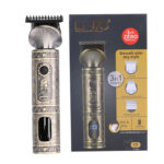Enzo EN-5036A Tondeuse rechargeable – Autonomie 3h, lames titane, écran LCD
