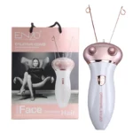 ENZO EN-6085 – Épilateur électrique à fil rechargeable pour une peau lisse sans poils