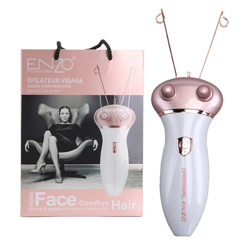 ENZO EN-6085 – Épilateur électrique à fil rechargeable pour une peau lisse sans poils