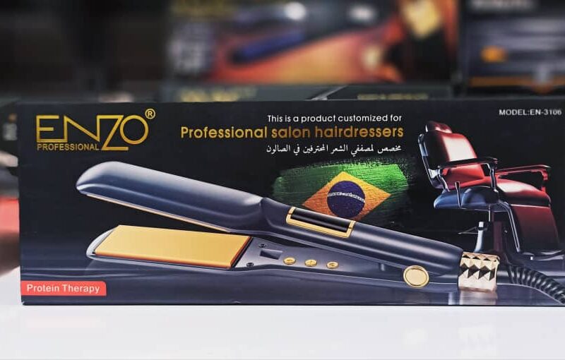 fer à lisser EN-3106 fer à lisser , lisseur professionnel céramique, fer à lisser 985 °F, lisseur cheveux écran LCD, fer à lisser chauffage rapide, lisseur plaques céramique