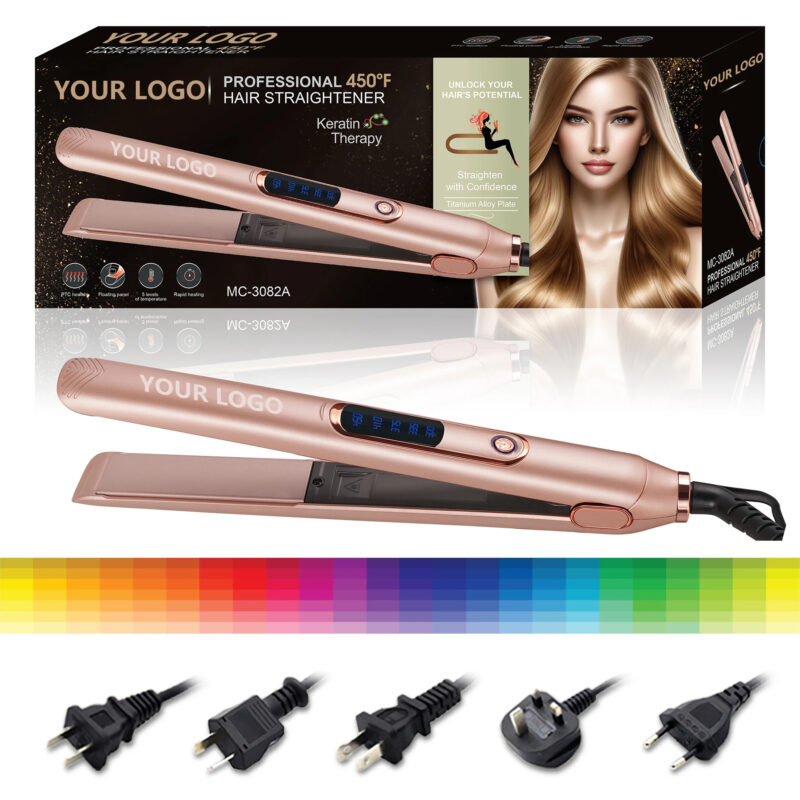 Fer à Lisser MAC Styler MC-3082A – Plaques Céramique, Chauffage Rapide, Température Réglable