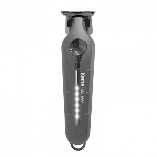 Kemei KM-1563 Tondeuse électrique Sans fil, rechargeable USB, coupe 0 mm, moteur 7200 tr/min