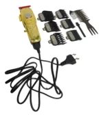 Kemei KM-1958 – Tondeuse professionnelle sans fil, batterie 2000 mAh, lames en acier inoxydable