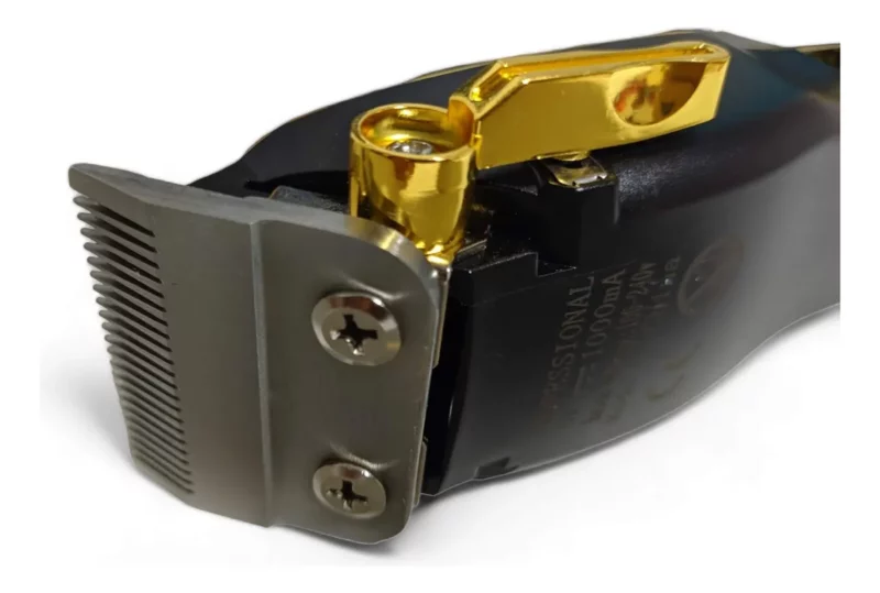 Kemei KM-1958 – Tondeuse professionnelle sans fil, batterie 2000 mAh, lames en acier inoxydable