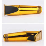 Kemei KM-628A Tondeuse rechargeable gold doré– Autonomie 60 min, lames inox, design compact