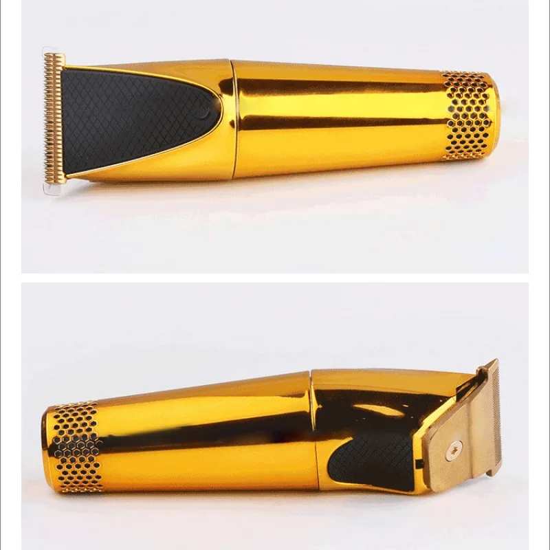 Kemei KM-628A Tondeuse rechargeable gold doré– Autonomie 60 min, lames inox, design compact